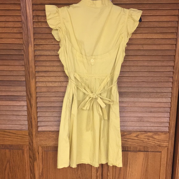 Mustard yellow sundress - Picture 3 of 4